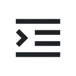 Text Indent Right SVG Icon